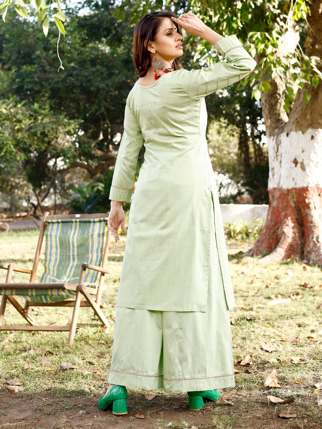 Dazzling Embroidery and Handcrafted Kurti plazzo collection