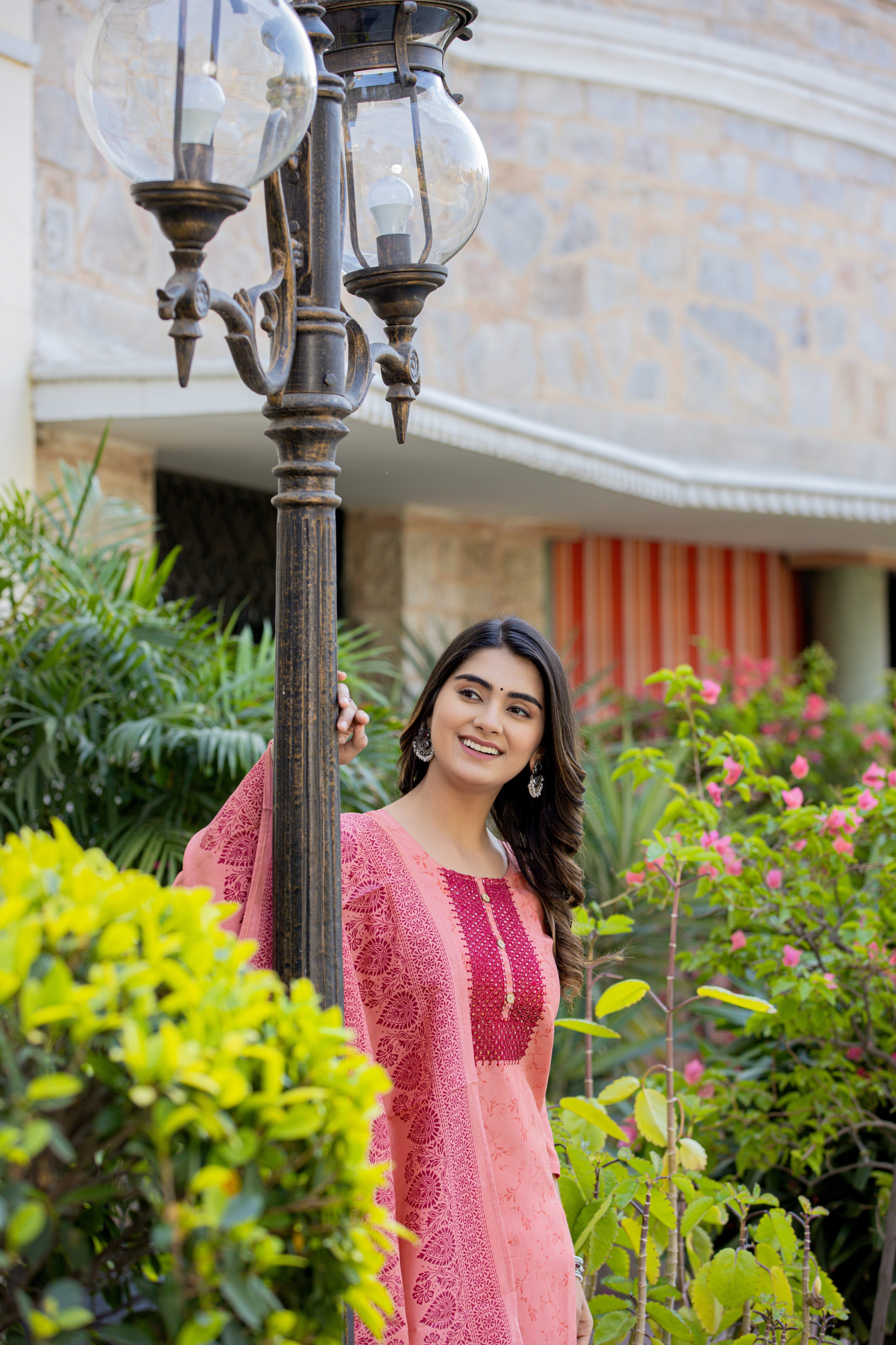 Sequence Work With Embroidery Cotton Kurti Pant With Amazing Dupatta